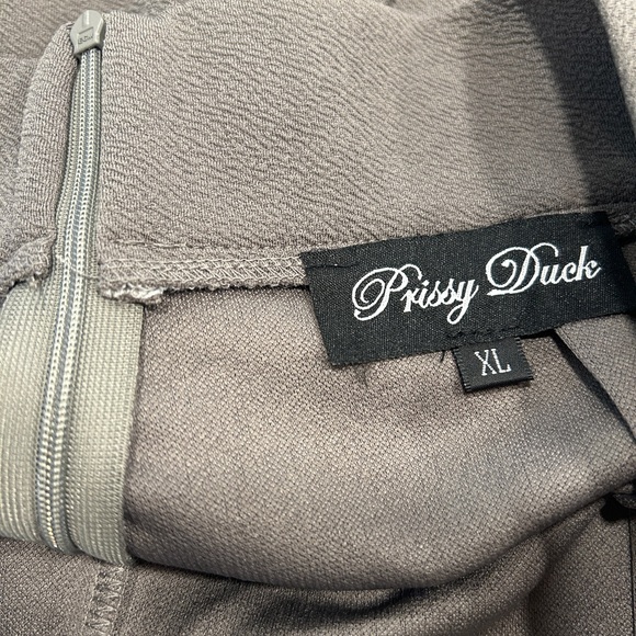 Prissy Duck Paris Wide Leg size XL 36 inseam - Picture 5 of 7